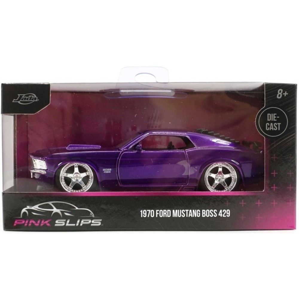 Jada Pink Slips 1970 Ford Mustang Boss 429 Fastback Purple Model 1:32 Scale